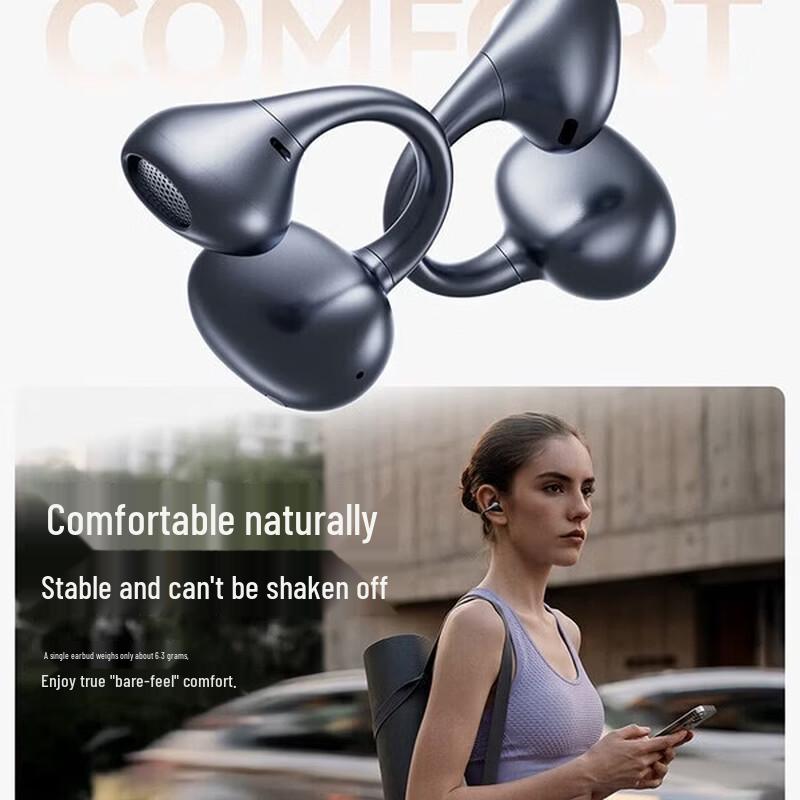 SANAG True Wireless Ear Clip Translator Headphones