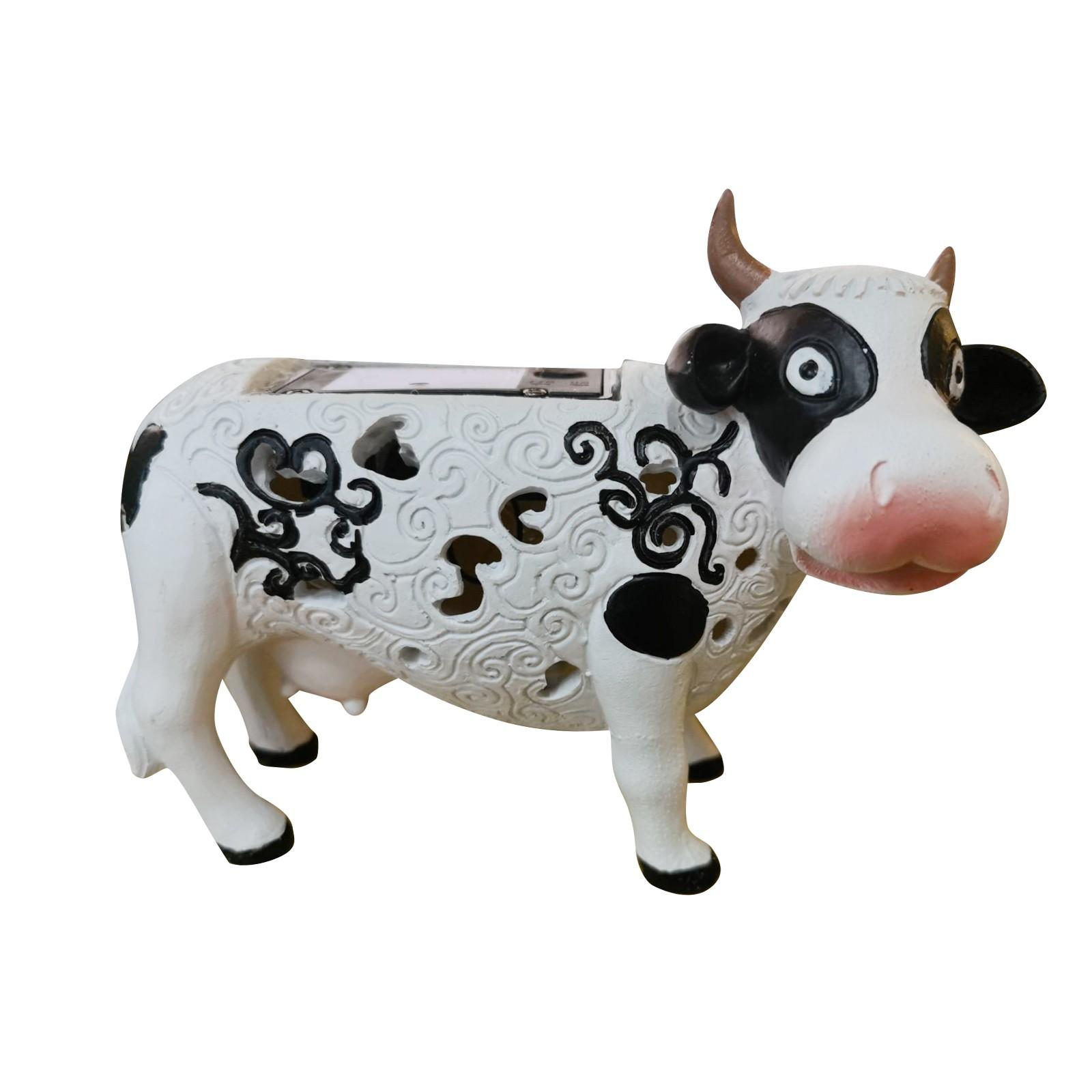 

Солнечная садовая ромашка для коровы, уличный светодиодный декор, меняющий цвет