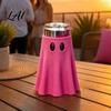 Insulated Jar Jacket Halloween Ghost Can Holder Universal Beverage Cooler Sleeve Cute Shaped Flexible Insulator Drink Holder for Standard Slim Tall