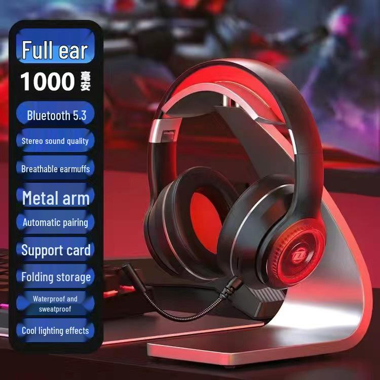 Hot-Selling Luminous Wireless Bluetooth Gaming Headphones with Microphone