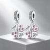 925 Silver Family Creative Charms Pendant For Women Fit Bracelet DIY Birthday Party Jewelry Gifts
