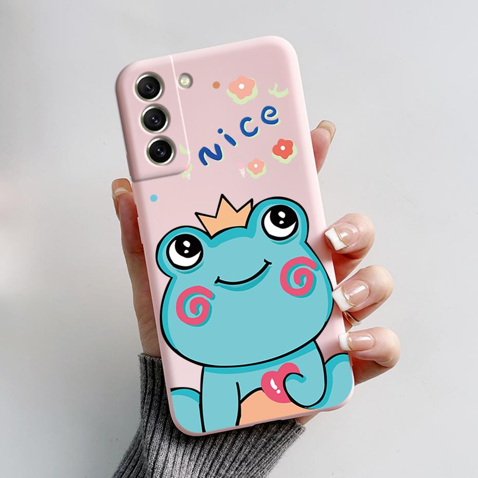 

For Samsung S21 Ultra Case S21 FE Soft Silicone Phone Cover Case For Samsung Galaxy S21 s21 Plus Case S21fe Cute Bumper Fundas Samsung S21 Plus