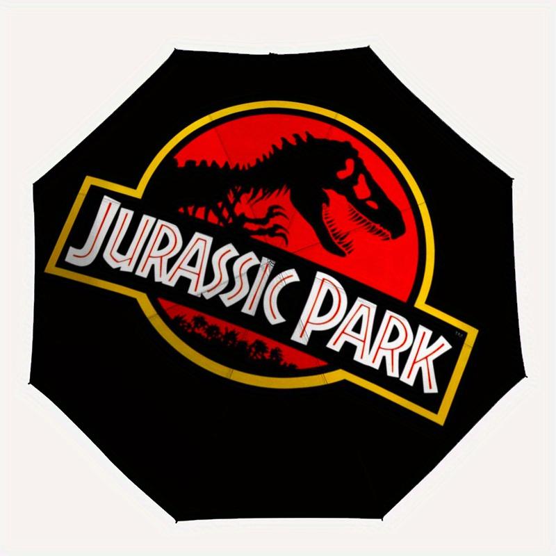 Jurassic Park Logo T-Shirt - Dinosaur LoverGift IdeaUmbrella, Portable 3-Fold Compact Umbrella for Men & Women Gift