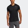 Adidas Run It Tee M Logo Training Short Sleeve T-Shirt Men Tops Black FL6972