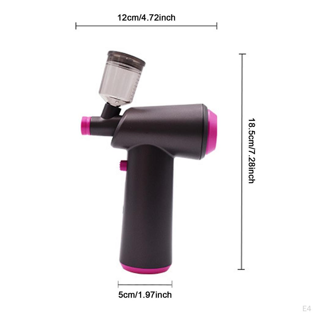 Airbrush Sprayer Hair Styling Tool Crafts Care Device Spray Pen for Makeup Cake Decorating DIY