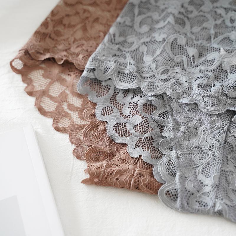 CINOON 2Pcs/lot New Panties Women Lace Underwear Sexy High Waist Briefs Embroidery G String Underpant Solid Transparent Female Lingerie