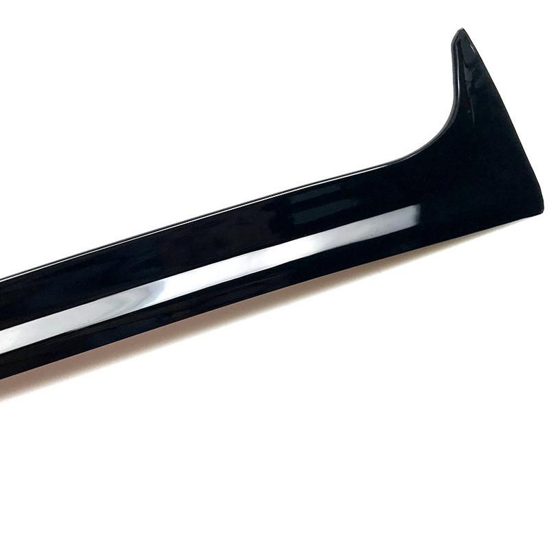 1 par glänsande svart bil bakruta sidospoiler för VW Polo MK5 6R 6C 2011-2017