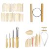 Multifunctional Pottery Tools Pottery Carving Tool Wood Clay Sculpting Tool Wire Clay Cutter Clay Modeling Shaping Tool