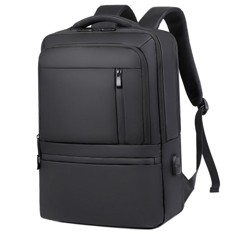 

TS JYL laptop bag,Large Backpack Business Travel Waterproof USB Laptop Bag Width 30 Height 42 Thickness 13 чёрный
