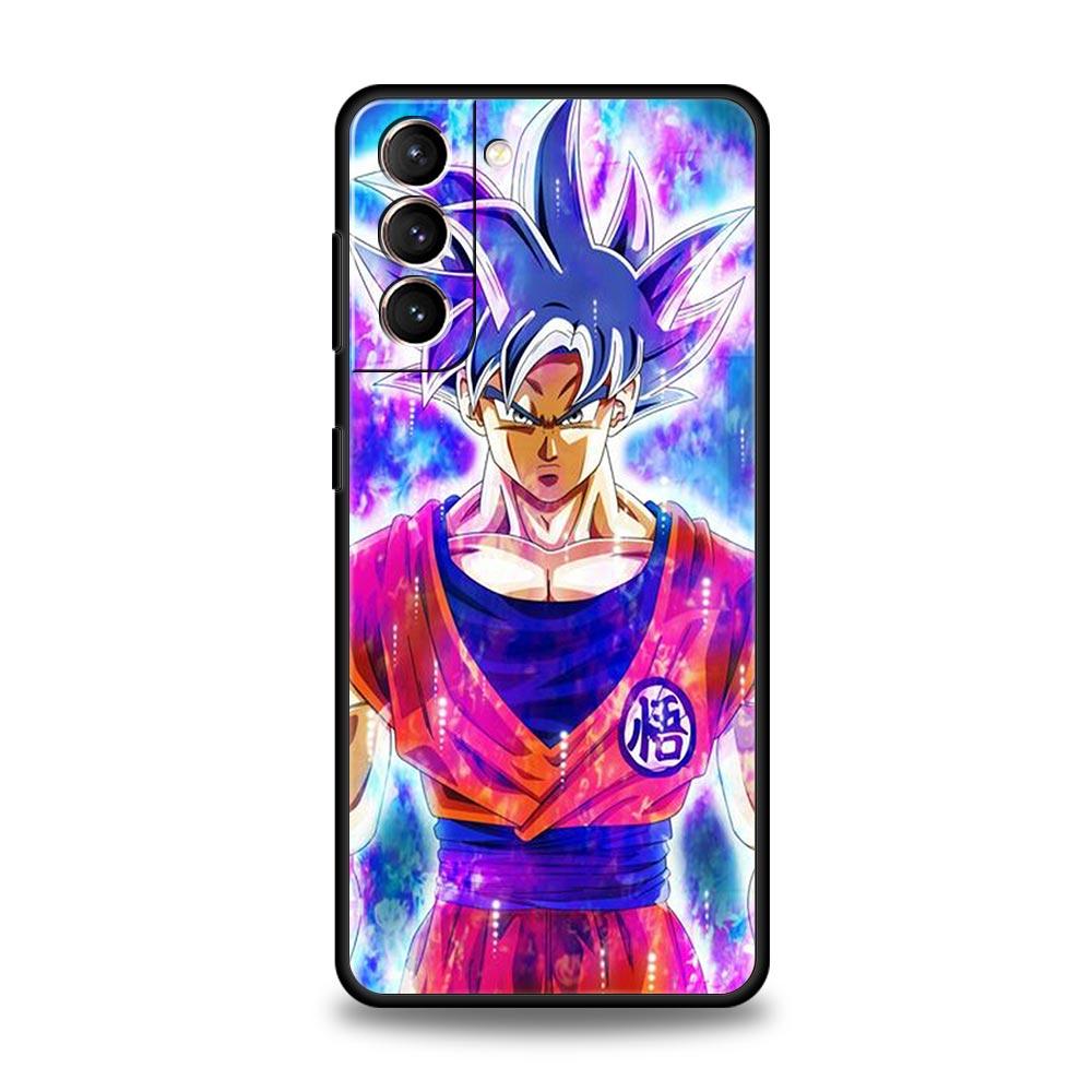 

Чехол Dragon Ball Z Super DBZ Goku для Samsung Galaxy S20 FE S21 S22 Ultra 5G S10 S9 S8 Plus S10e S7 Edge, черный мягкий чехол для телефона Samsung S21 Plus 5G