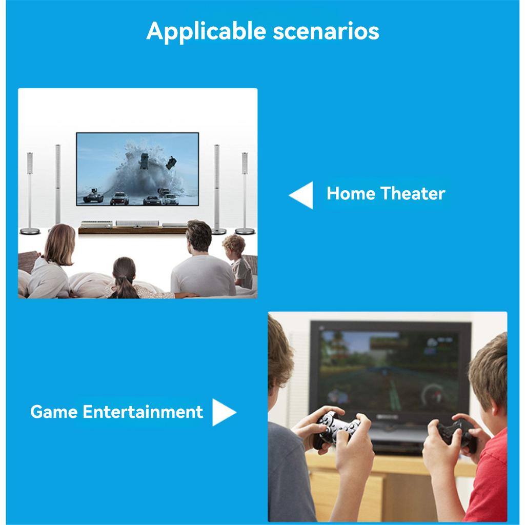 Audio Return Channel Converter HDMI Audio Adapter Remote Control Volume Adjustment DAC Audio