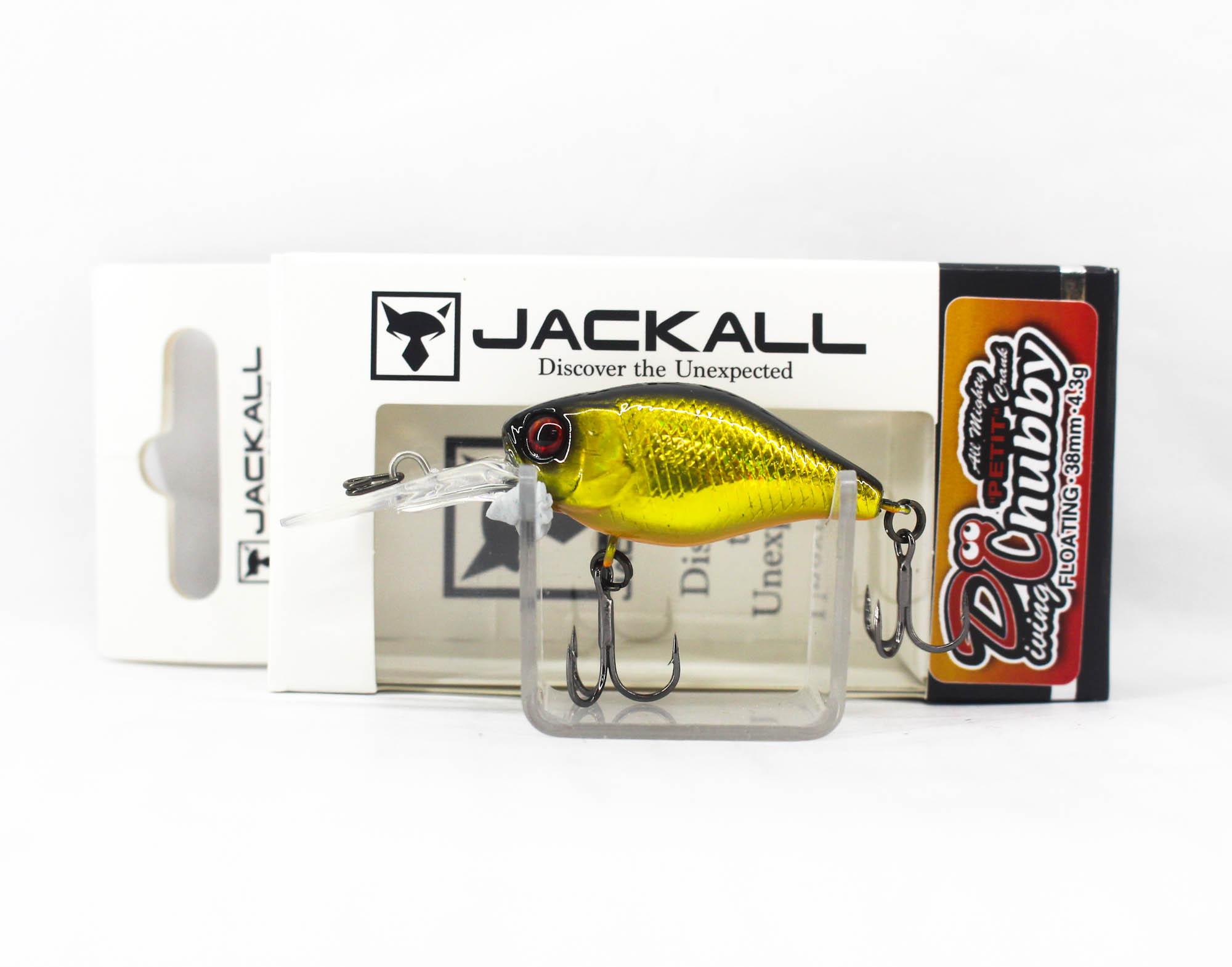 Jackall Diving Chubby 38 Плавающий воблер HL Золотой Черный (8928)