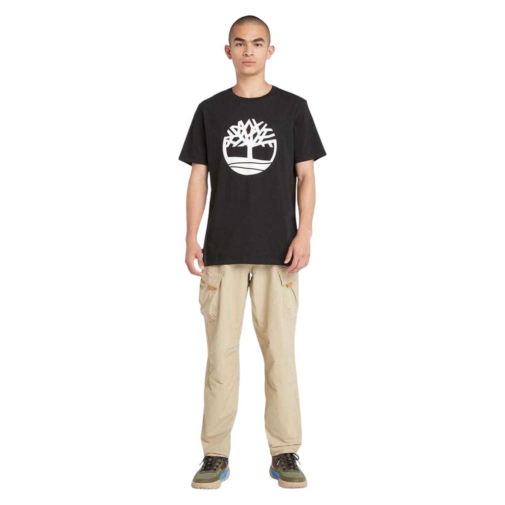 Timberland Mens Northwood Tree Logo Regular T-Shirt