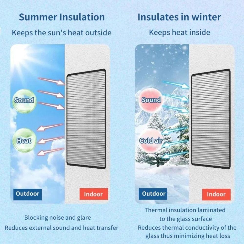 Aluminum Foil Sun Shade Film Reflective Sun Protective Board Balcony Sunshading Board  Household