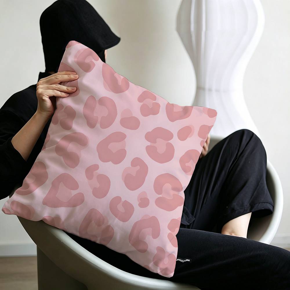 Fashion cool Leopard Print Pillow Anime Pillow Sofa Bed Head Pillow Cover Cushion Cover 45x45 cm Fashion