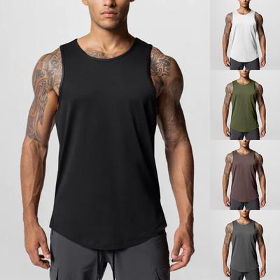 Pánske posilňovne Bodybuilding Fitness Svalové tielko Tričko Top Vest Tielko bez rukávov