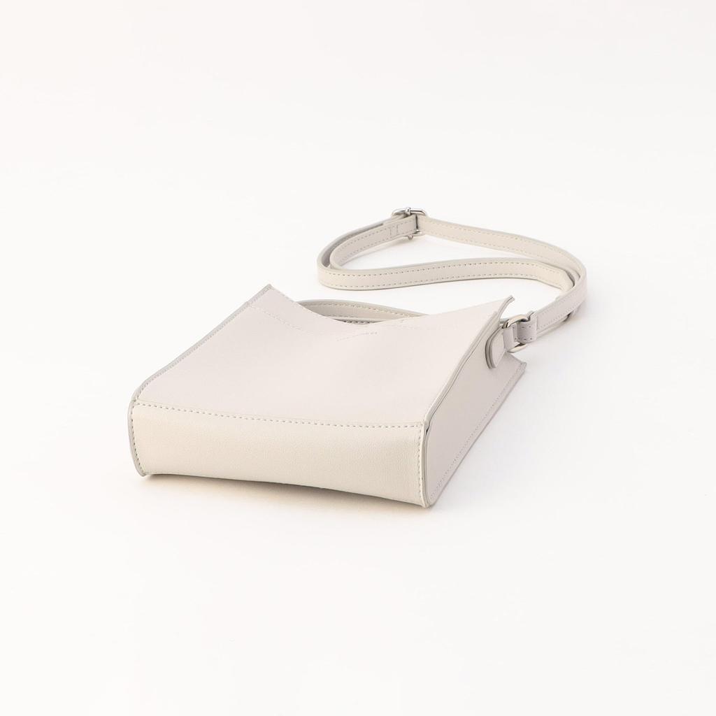 Comme Ca Ism (Mono Comme Ca) Compact Square Shoulder Bag 95-20BK16-205 F Gray