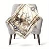 Deer Customize Your Name Outdoor Blanket Used For Chair Office Sofa Bed Camping Soft And Warm Giving Friends And Relatives Birthday Graduation Gift