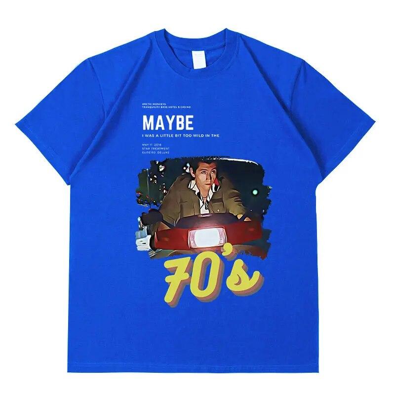 Arctic Monkeys Vintage Graphic T Shirts Unisex's Fashion O-Neck Short  Sleeve T-shirt Unisex Hip Hop Oversized Cotton TShirt Streetwear