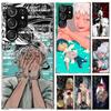 H-Hikaru Ga Shinda Natsu Handyhülle für Samsung Galaxy S26 S24 S23 Ultra S25 Edge S22 S21 Plus S20 FE + Weiche Druckschale Funda G