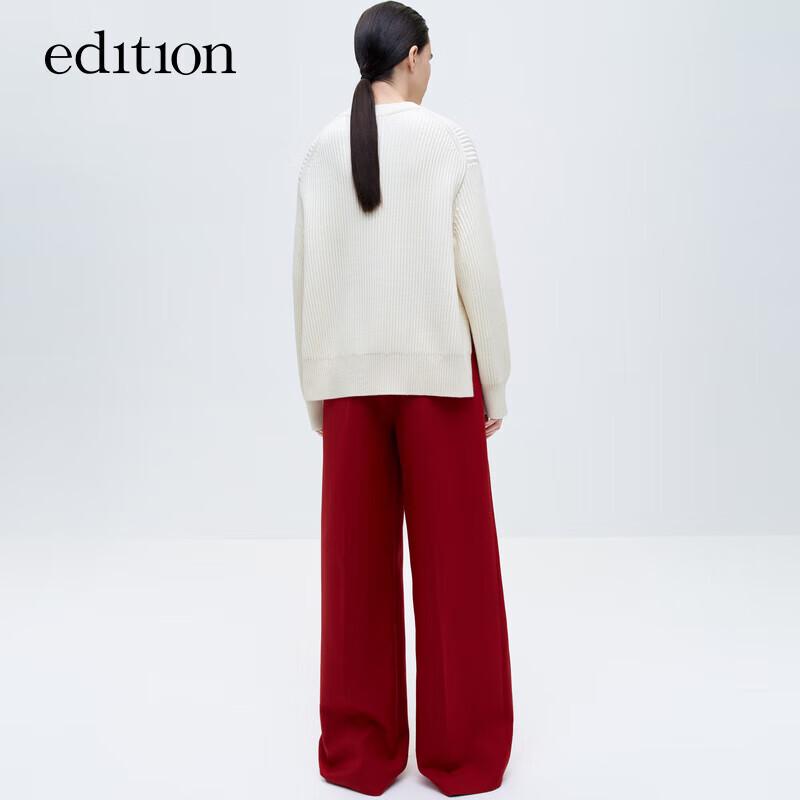 Edition Women's Merino Wool Pullover Sweater EBC4SWT030