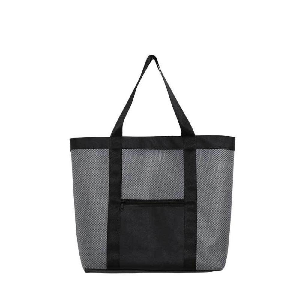 Storage Bag Beach Tote Bag PVC Travel Shoulder Bag Portable Transparent Mesh Bag  Washing