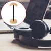 Desktop Gaming Headphone Holder with Sturdy Wood Base Large Contacting Area for Stable Earphone Storage