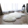 Modern Minimalist Sheepskin Wool Rug – Living Room, Bedroom, Bedside & Sofa Cushion