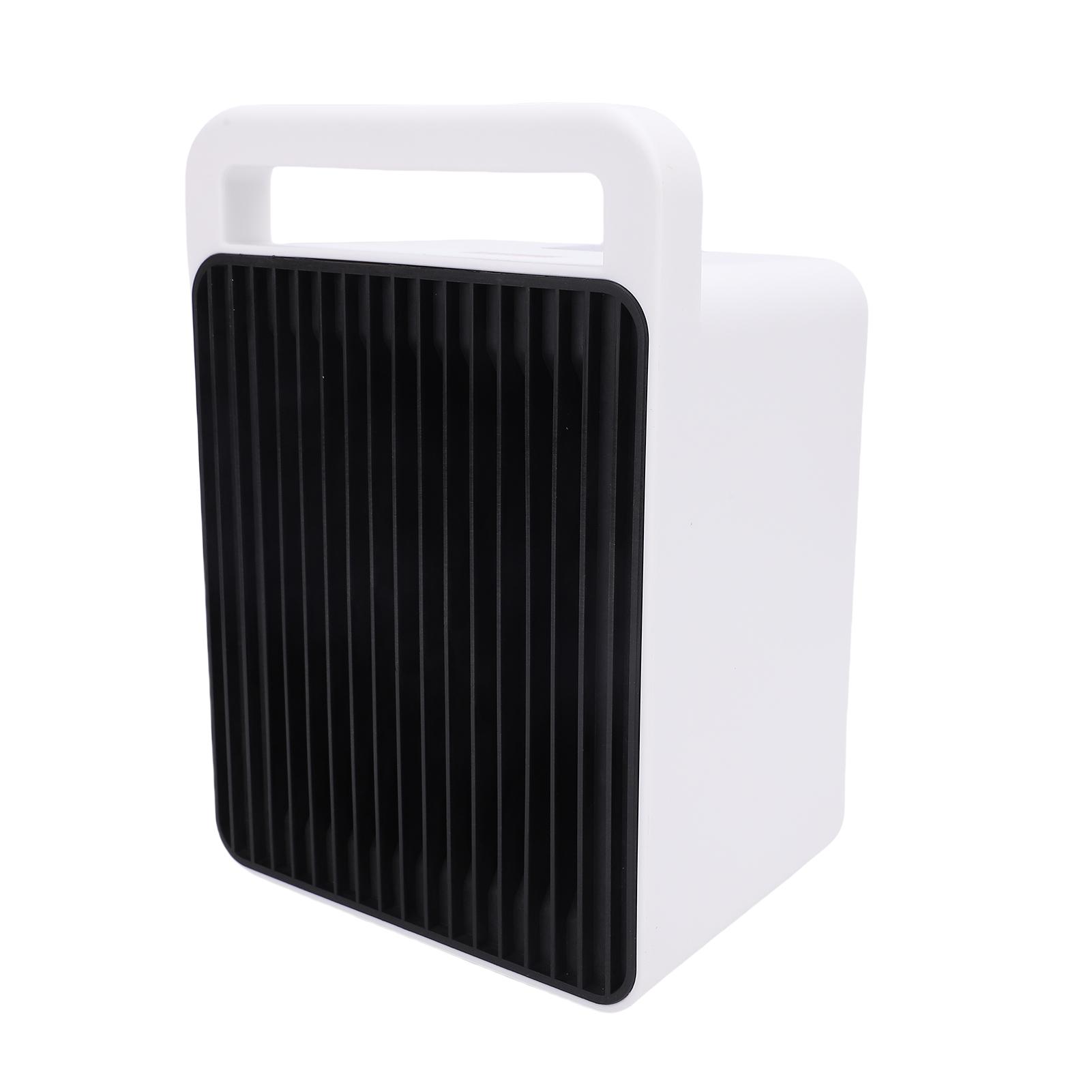 

Indoor Electric Space Heater, Portable Heater for Home Office, 2 Heat Settings, 900W PTC Ceramic Rapid Warm up, Smart White US standard 110V белый