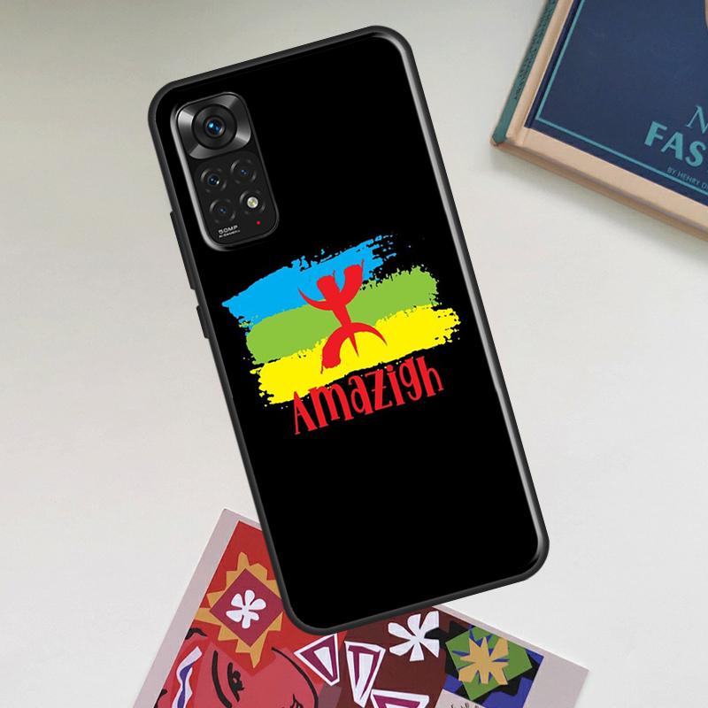 Amazigh Symbol Berber Academy Case For Xiaomi Redmi Note 14 13 12 11 9 10 15 Pro Plus Redmi 15 15C 14C 13C 12C 10C Cover