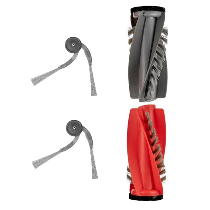 A78E-For Roborock Qrevo 5AE/Qrevo C/Qrevo C Pro/Qrevo Curv 2 Pro Robot Vacuum Cleaner Replacement Parts- Main Brush& Side Brush