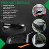 2x For BMW E70 X5 2007-2013 E71 X6 2008-2013 Gloss Black Side Wing Rearview Mirror Cover Cap Accessories 51162182697 51162182698