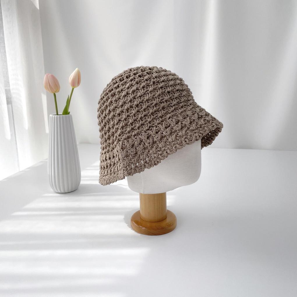 Damen- und Herren-Strick-Bucket-Hut für jeden Tag