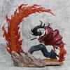 Demon Slayer Anime Figures Tsugikuni Yoriichi Action Figure With Light Pvc 23cm Statue Figurine Model Dolls Toys Christmas Presents