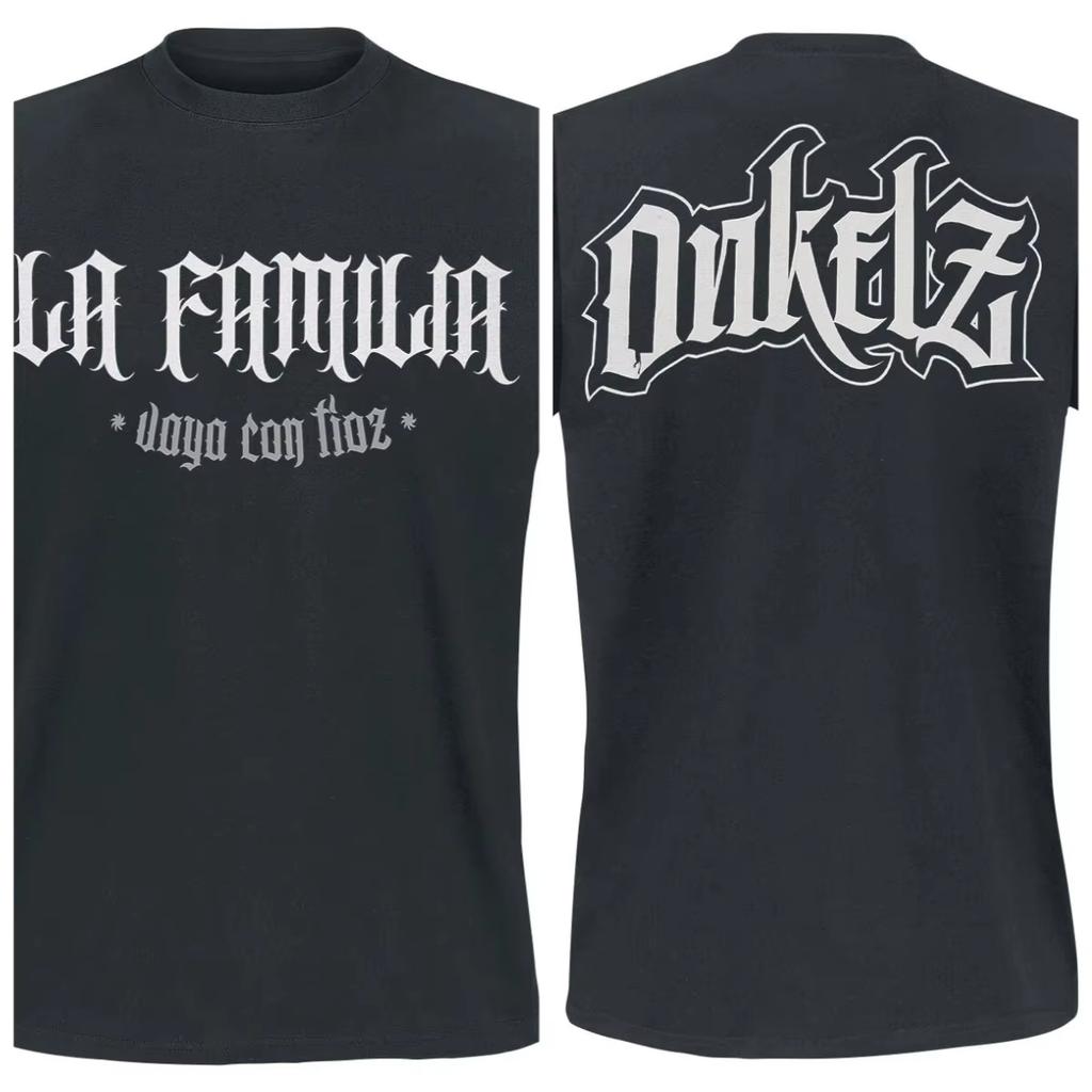 Hot Sale  Y2k Casual Cotton Tees Gehasst Verdammt Vergöttert II Peripheral Oversized Tops Böhse Onkelz 40 Year Streetwear Casual Clothing Tee Top
