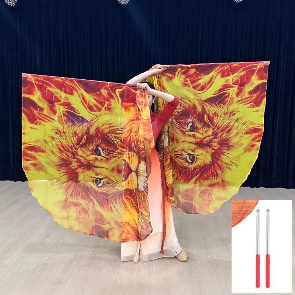 Scalable Rods Belly Dance Accessories Props Multicolor Dance Props  Dance Performance