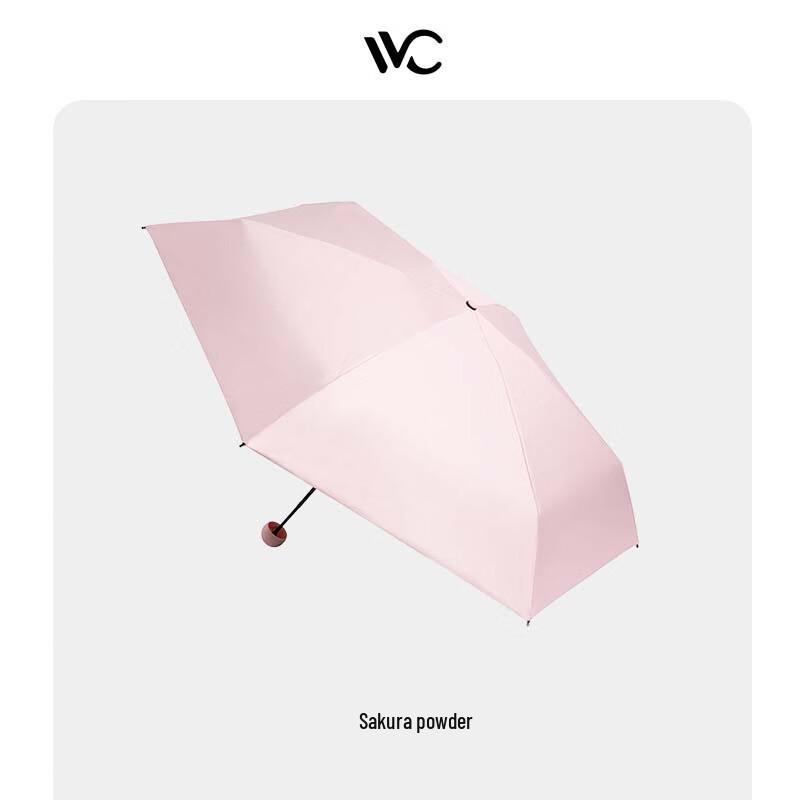 VVC VGY4S206 Portable 5-Fold UV Protection Capsule Umbrella