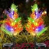 Colourful Solar Pine Tree Lights, Outdoor Solar Christmas Holiday Decoration Lawn Lights, Garden Access Landscape Lights