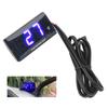   Motorcycle  12V LCD Screen Slim Water Temperature Gauge With 16mm Tee for Motorbike