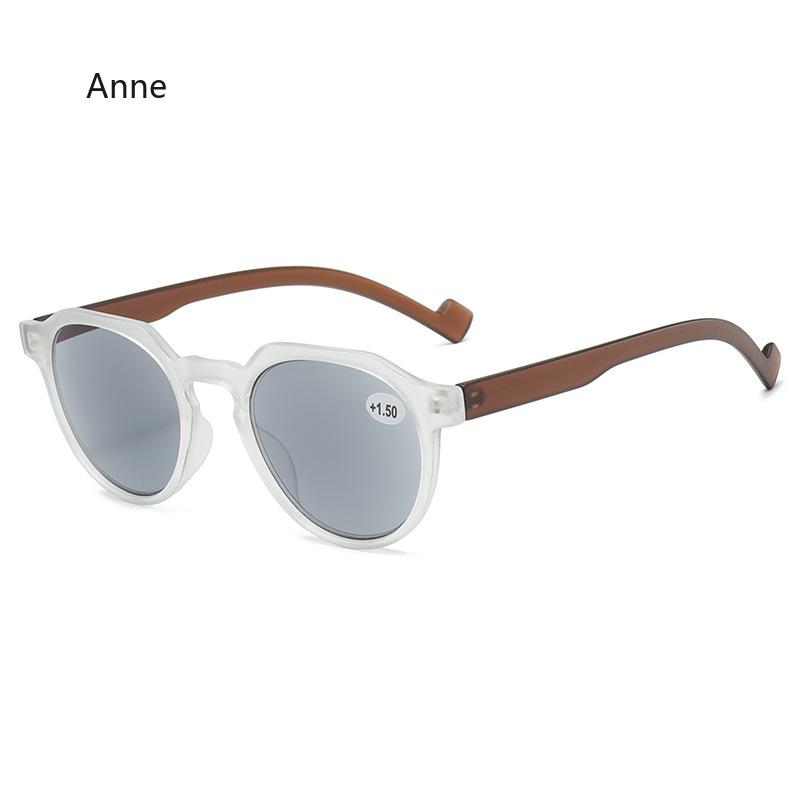Occhiali da sole da vista grigi alla moda per anziani - Occhiali da lettura leggeri con protezione UV Gafas Occhiali da vista