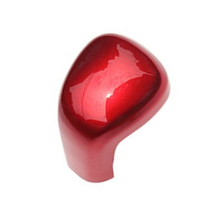 Gloss Red ABS Car Interior Gear Shift Knob Cover Trim For Toyota Camry 2018-2021