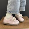 Women's summer new bow little white shoes show feet small sports casual board shoes bread shoes