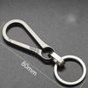 Titanium Alloy Compact Portable Connection [BRIIKPP] Keychain, Durable, Fade-Resistant, (with Ring)