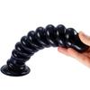 Transparent Threaded PVC Butt Plug Gay Sex Toy Female Masturbator Dildo Fisting Big Dick Strap On Penis Realistic Cock