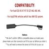 Auto Audio Cable Bluetooth AUX Cord Car Media Accessory For A1 A3 A4 A5 A6 A7 A8