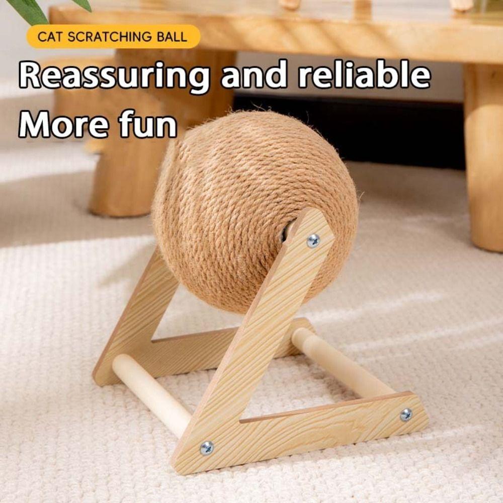 Non-falling Off Cats Scratcher Grinding Pet Supplies Kitten Toy Cat Scratching Ball Claw Grinding
