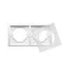 Double frame IP44 BMR2B/11 Basic white module