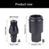 Anti Lock Water Drill Connector with Quick Detaching Capability for Fast Bit Swapping Built In Water Passage and Durable Construction
