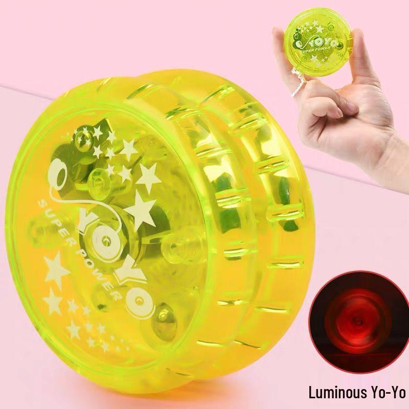 

Luminous Yo-Yo: Flashing Toy for Active Fun and Sleep