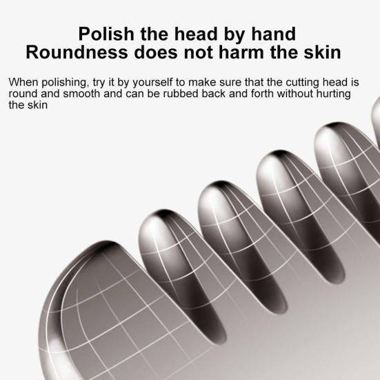 Infant Toddler Portable Rechargeable Quiet Haircut Hair Clipper Trimmer Kit